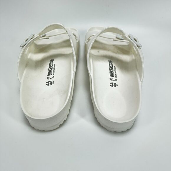 Birkenstock Arizona White Slide Sandal Rubber Men\'s Size 44 Euro US 11 Straps